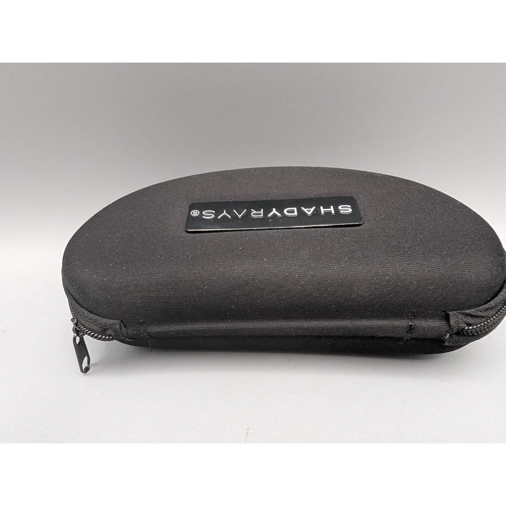Shady Rays Black Fabric Semi-Hard Shell Rigid Sunglasses Case‎ Only